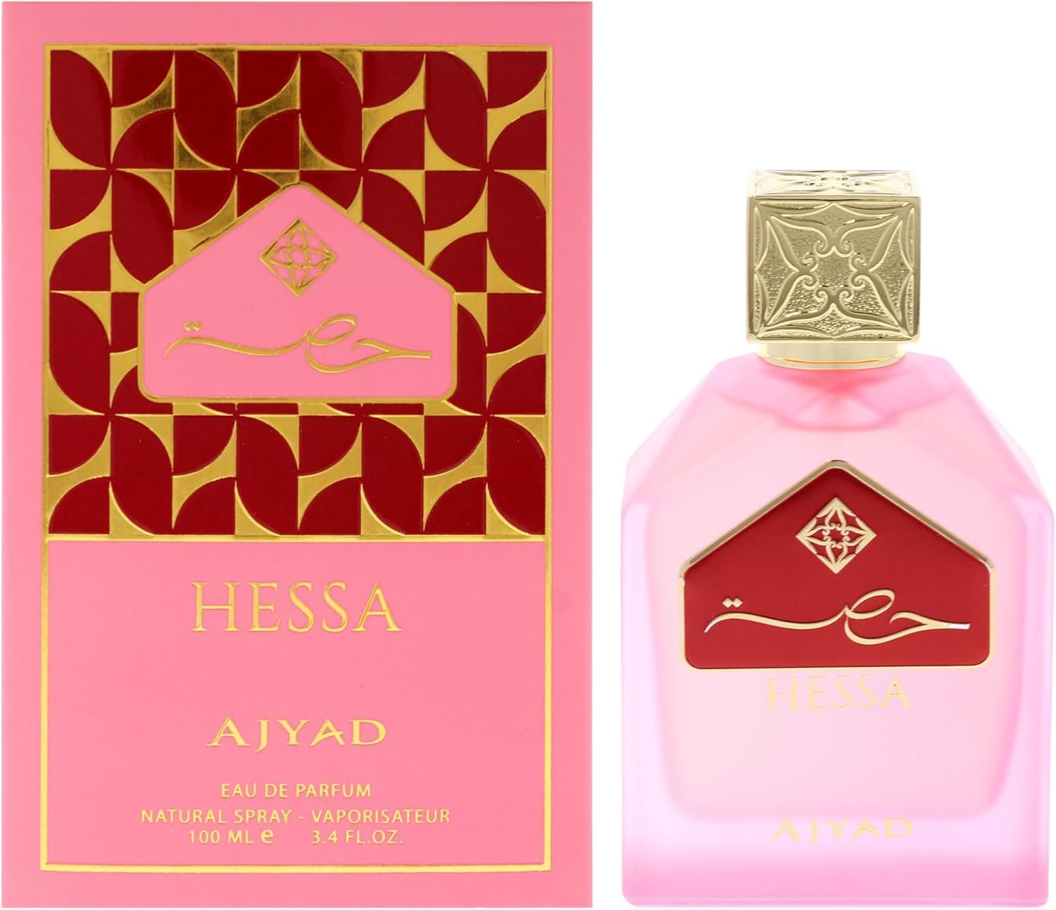 Ajyad Ladies Hessa EDP Spray 3.4 oz Fragrances 6292257645620