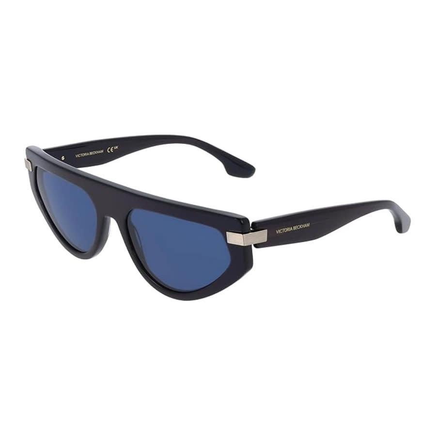 Victoria Beckham Ladies Black Rectangular Sunglasses VB685S 415