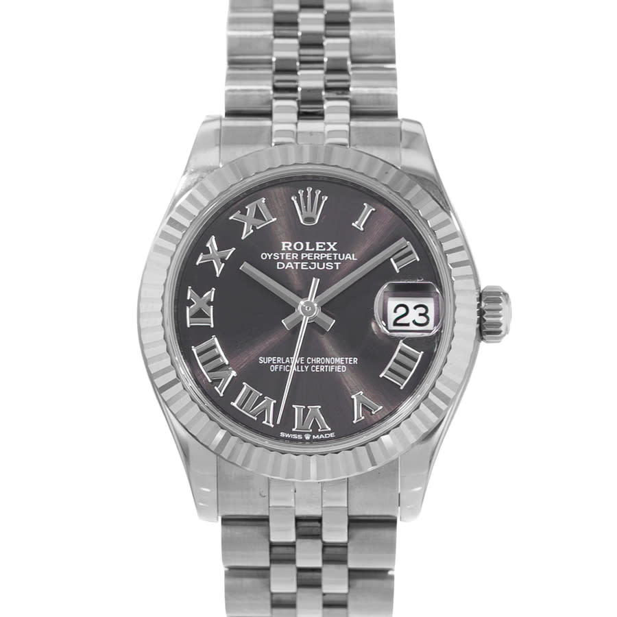 Preowned Rolex Datejust 31 Automatic Chronometer Grey Dial Ladies Watch 278274 GYRJ