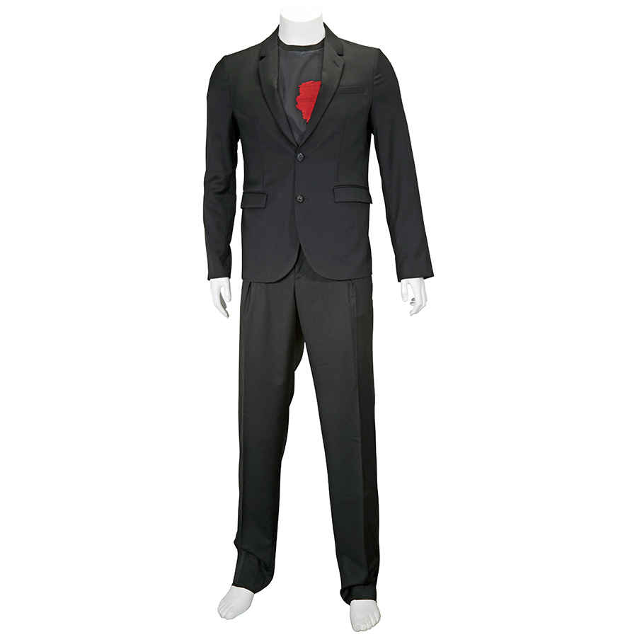 armani black suit