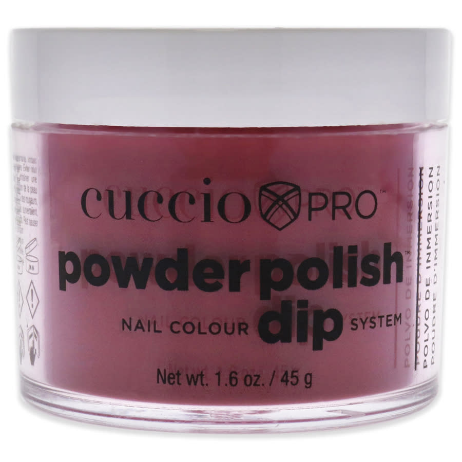 Cuccio Ladies Pro Powder Polish Nail Colour Dip System Powder 1.6 oz Red Eye In Shanghai Nails 012443102647