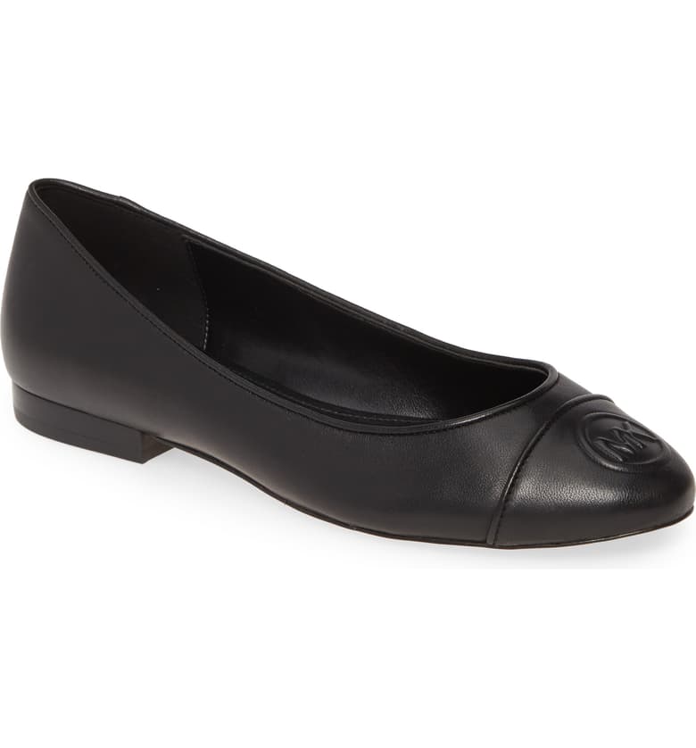 michael kors black ballet flats