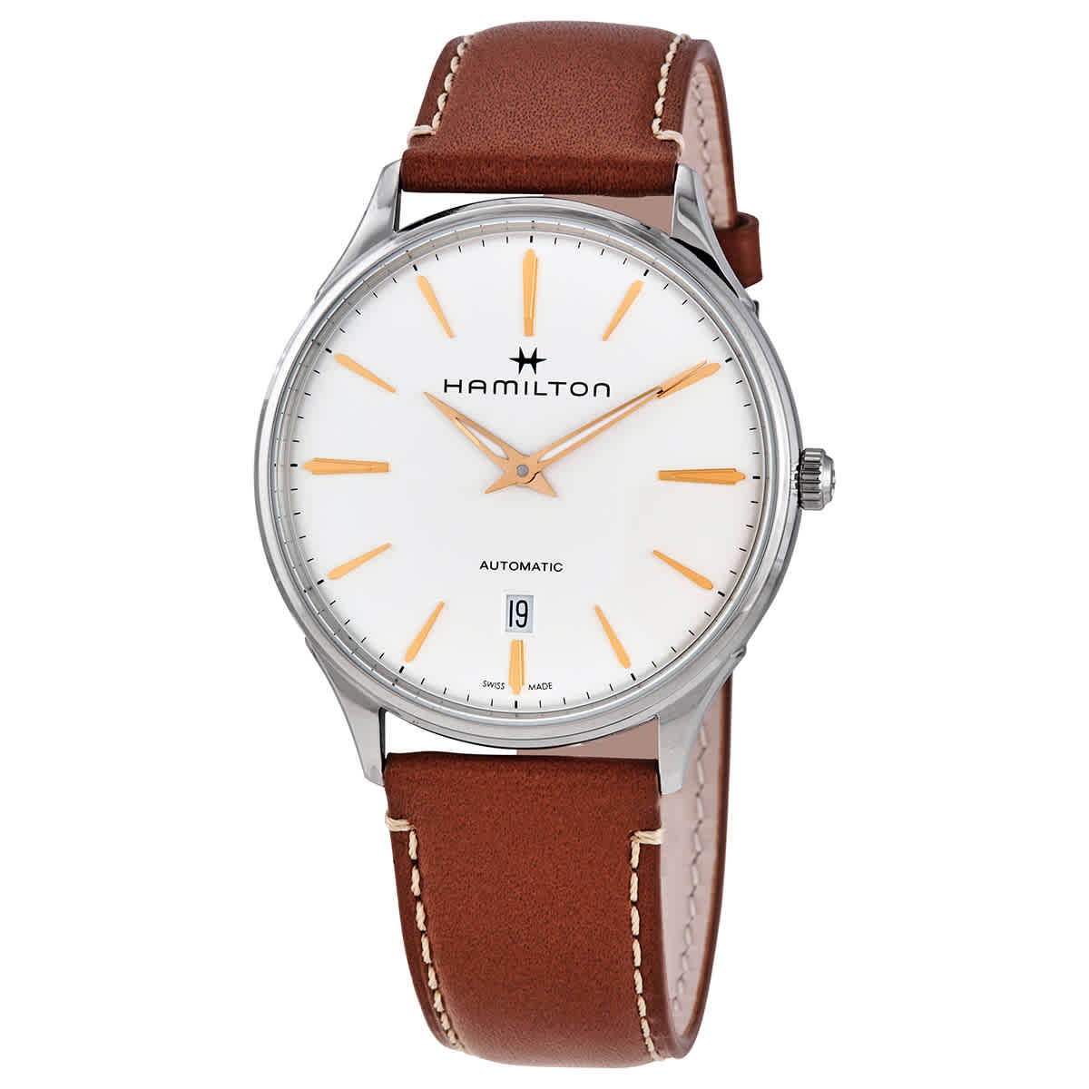 Hamilton Jazzmaster Thinline Automatic White Dial Mens Watch H38525512 700$