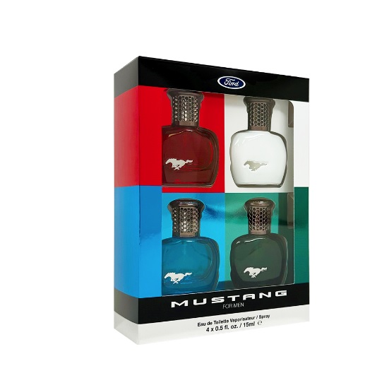Mustang Mens Mini Set 4 oz Gift Set Fragrances 849017012237