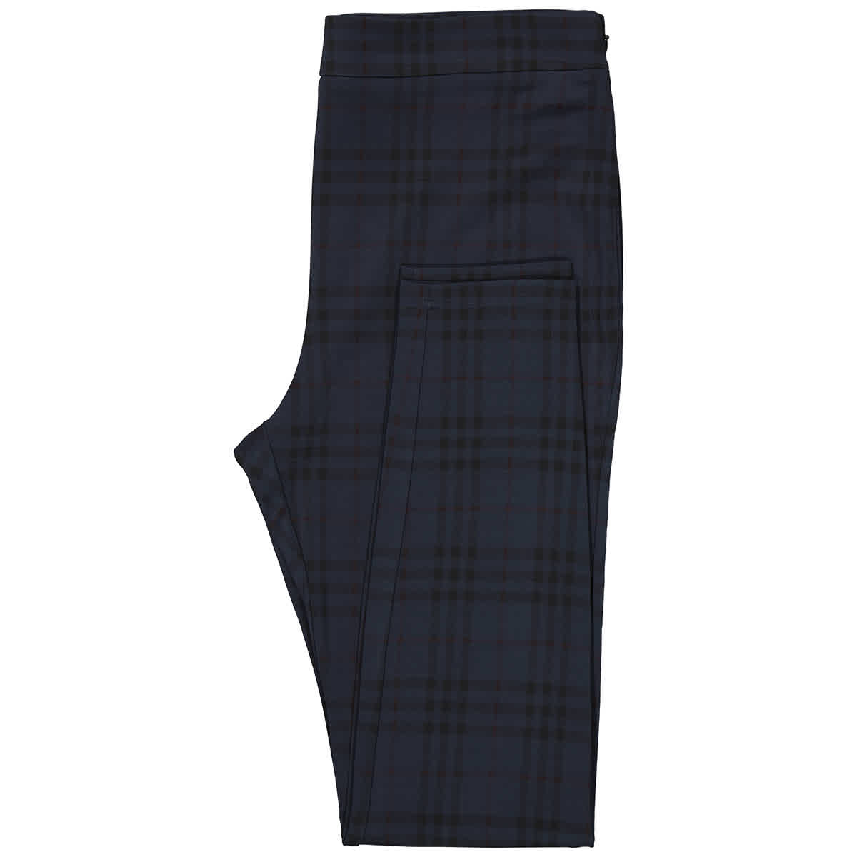 BURBERRY Checked stretch-jersey leggings