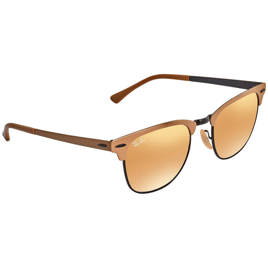 clubmaster metal gold