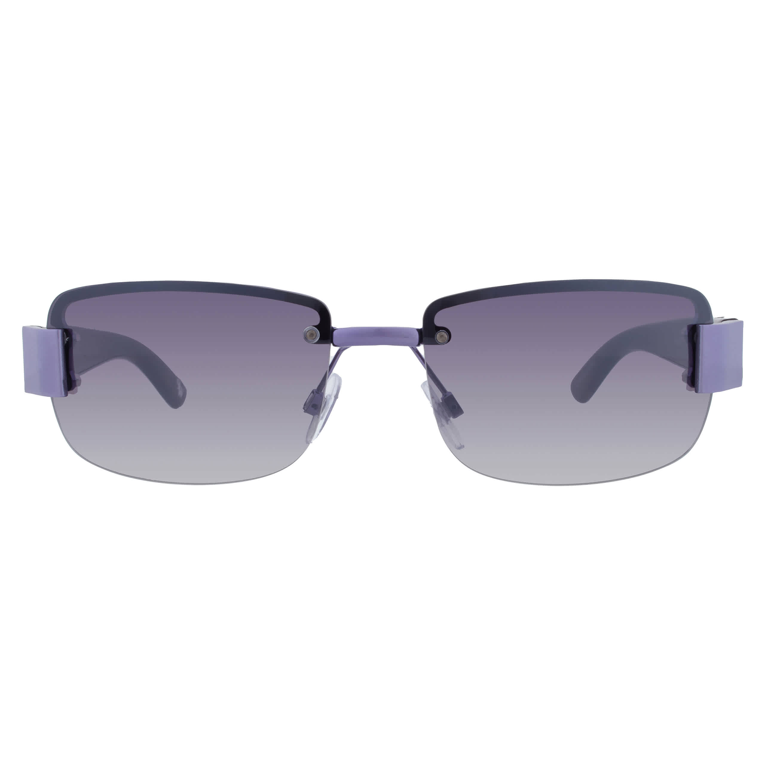 Nine West Purple Rectangular Ladies Sunglasses 10264078.CGRBLUPRP