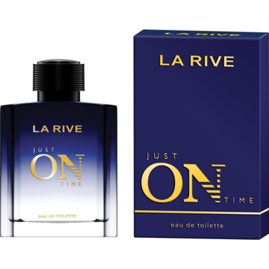 La Rive Mens Just On Time EDT Spray 3 oz Fragrances 5901832066842 15$