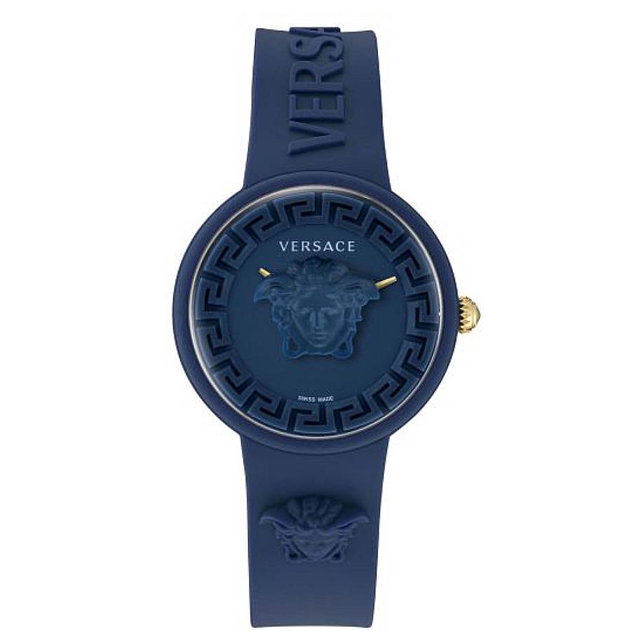 Versace Medusa Pop Quartz Blue Dial Ladies Watch VE6G00623 190$
