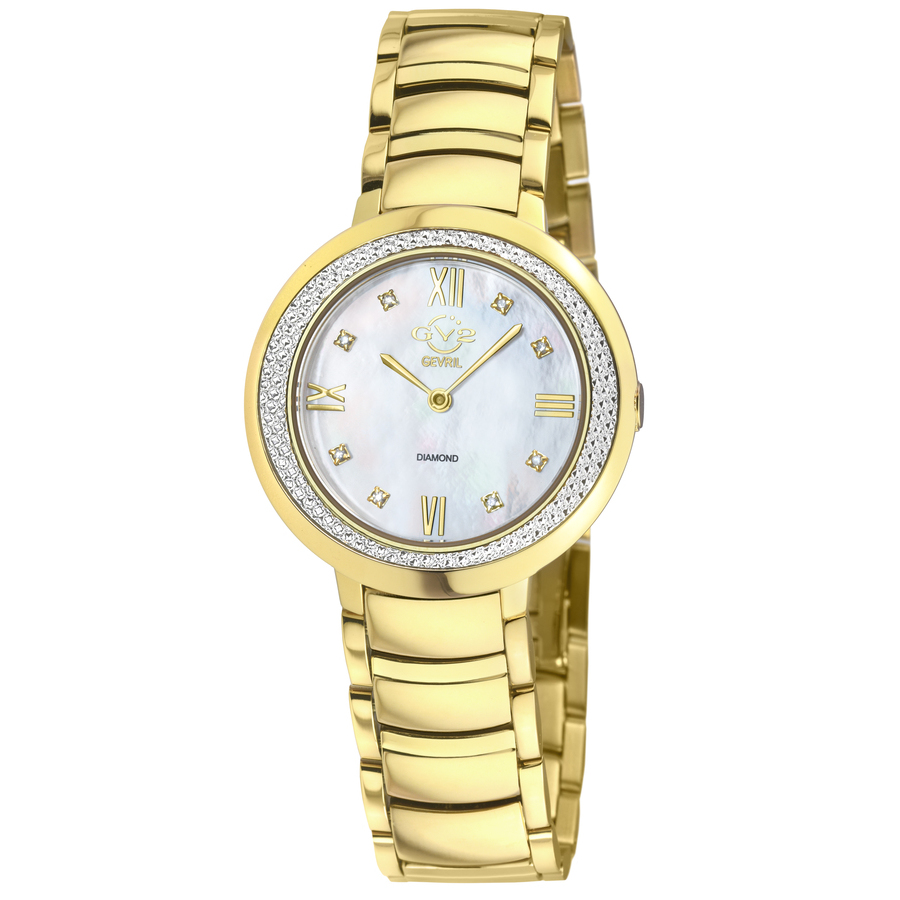 GV2 by Gevril Amalfi Quartz Diamond Ladies Watch 14102B 561$