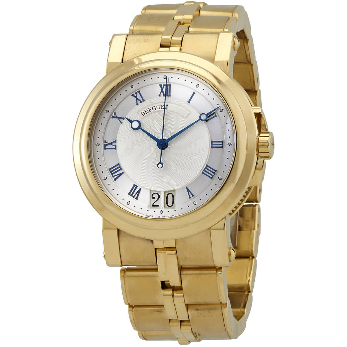 Breguet Marine Automatic Silver Dial 18kt Yellow Gold Mens Watch 5817BA12AV0 26896$