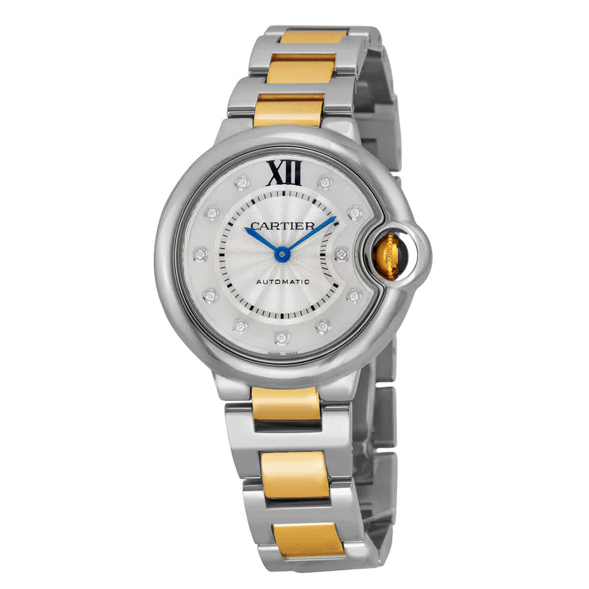 Cartier Ballon Bleu Silver Dial Ladies Watch WE902061