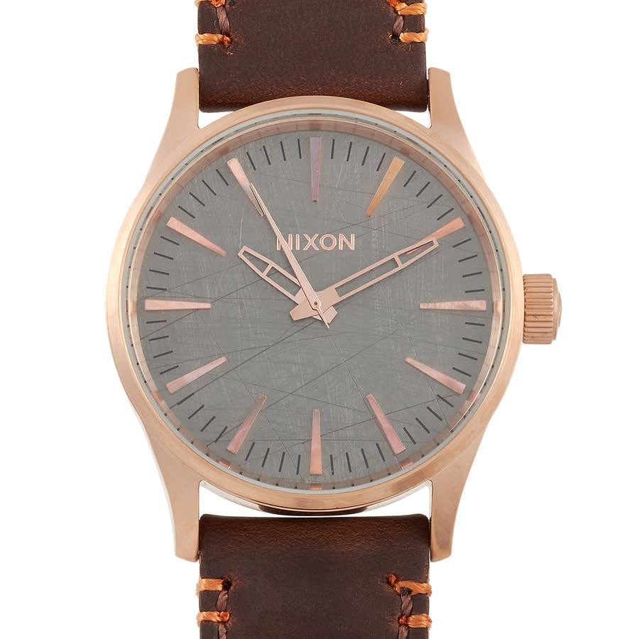 Nixon Sentry Quartz Grey Dial Mens Watch A377-2001-00 120$