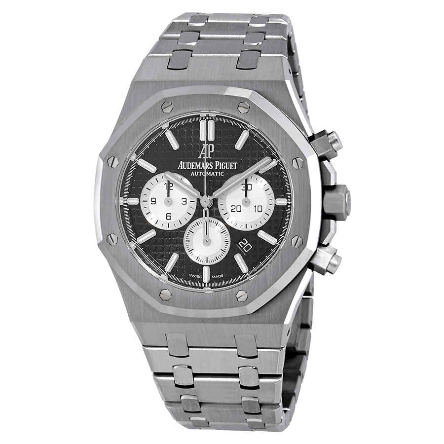 Audemars Piguet Royal Oak Black Dial Automatic Mens Chronograph Watch 26331STOO1220ST02 61525$