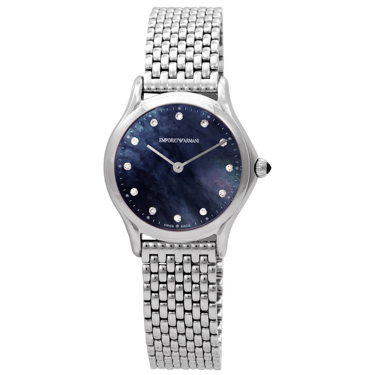 Armani on sale diamond watch