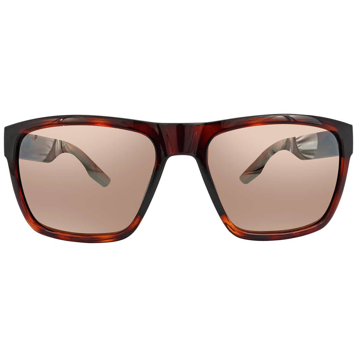 Costa Del Mar Like New Costa Paunch XL Tortoise Frame Sunglasses w/Copper Silver Mirror 580P Lenses 06S9050-90500759