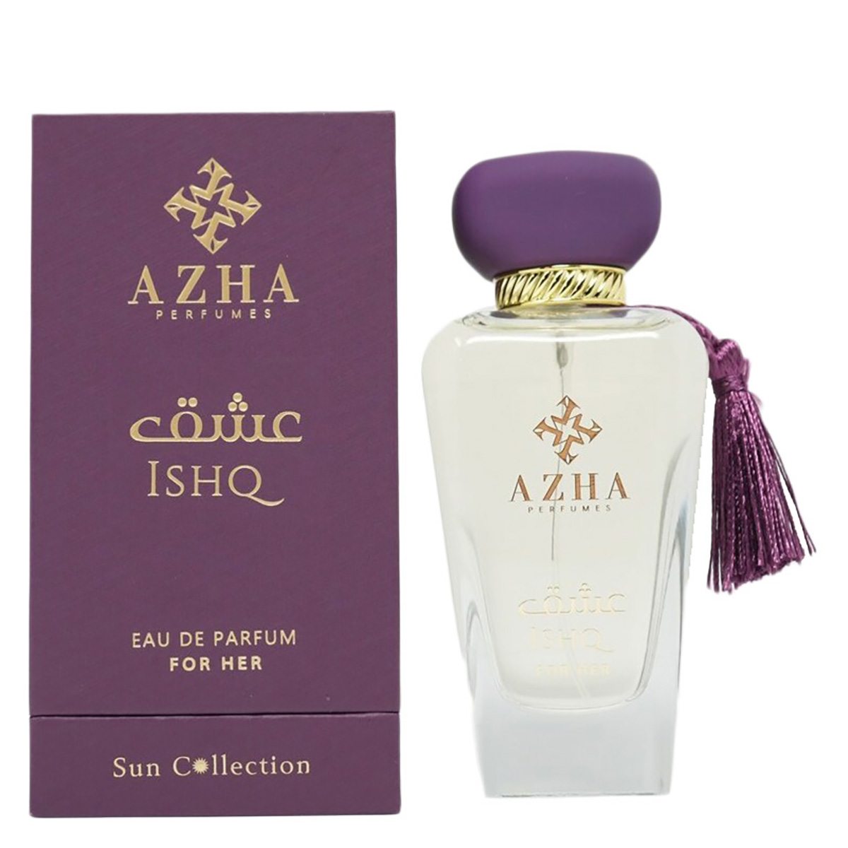 Azha Ladies Ishq EDP Spray 33 oz Fragrances 6629021040198 25$