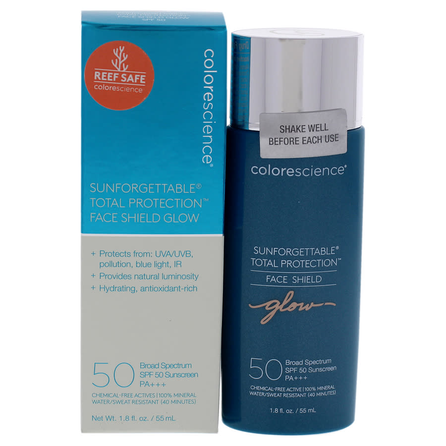 Sunforgettable Total Protection Face Shield SPF 50 - Glow by Colorescience for Women - 18 oz Sunscreen 30$