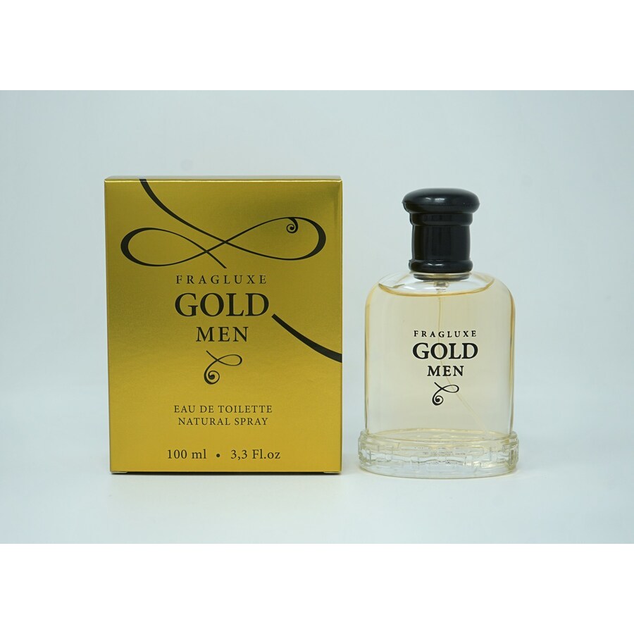 Fragluxe Mens Gold EDT Spray 3.3 oz Fragrances 5425039222592