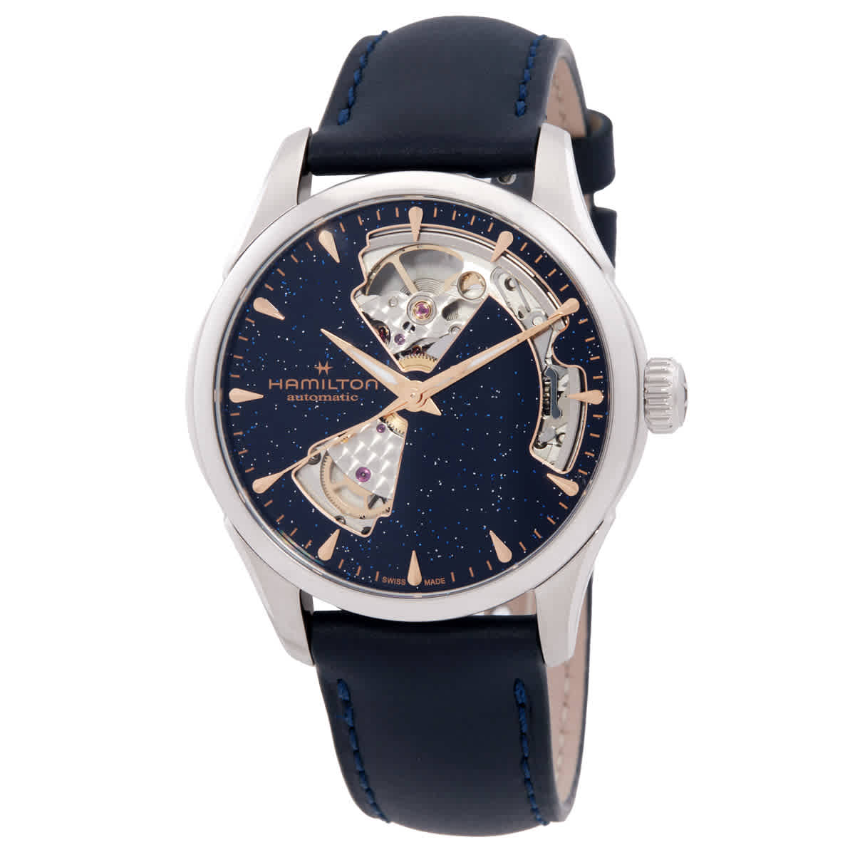 Hamilton Jazzmaster Open Heart Automatic Blue Dial Watch H32215642 837$