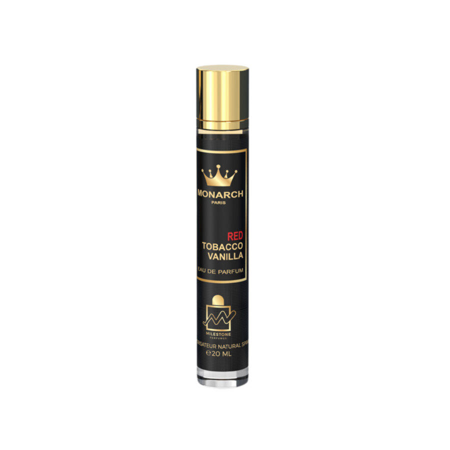 Milestone Unisex Monarch Red Tobacco Vanilla EDP Spray 067 oz Fragrances 6294021901659 10$