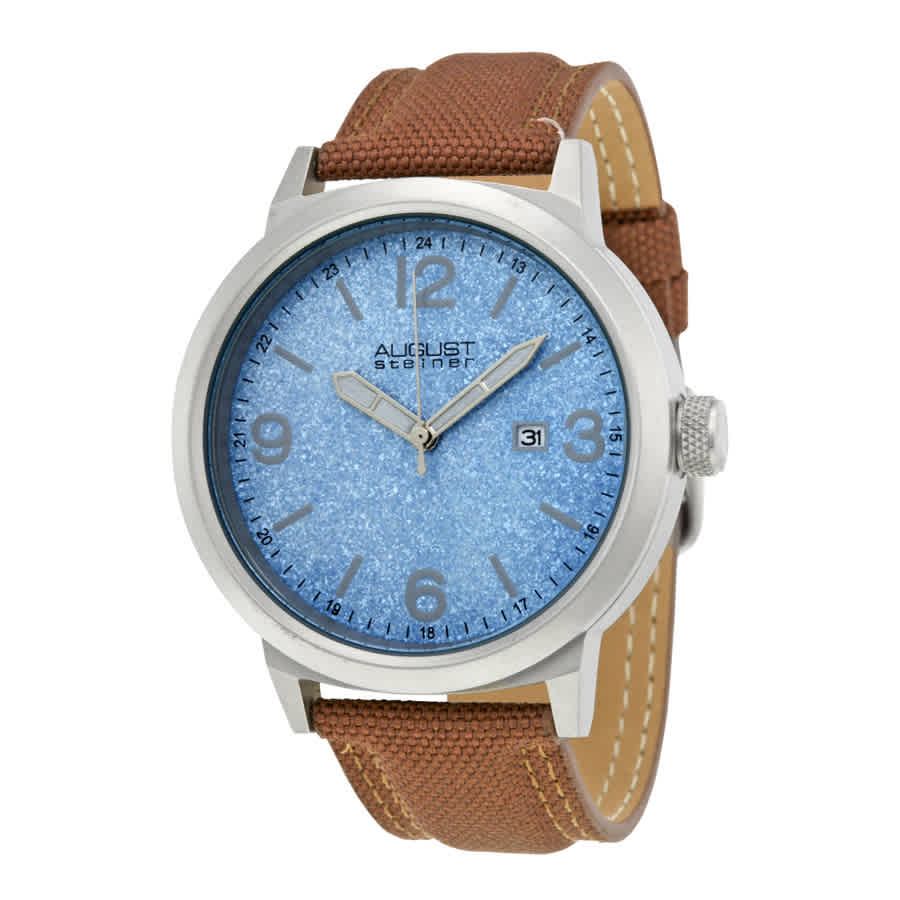 August Steiner Blue Mens Watch AS8088BU 46$