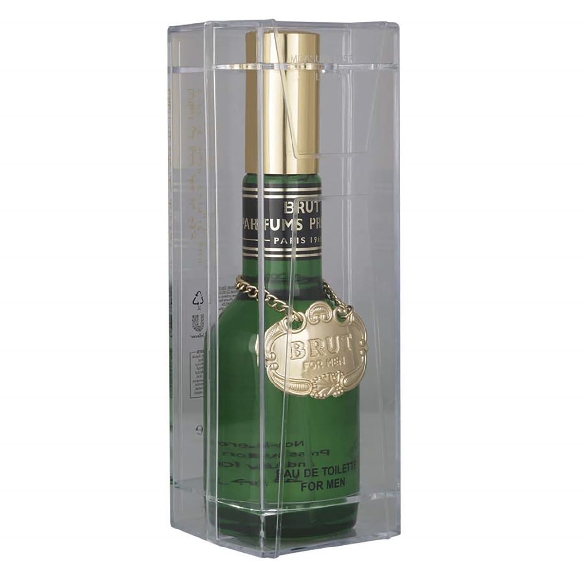 Brut Mens Original Plexi Gold EDT Spray 3.4 oz Fragrances 8717163537664
