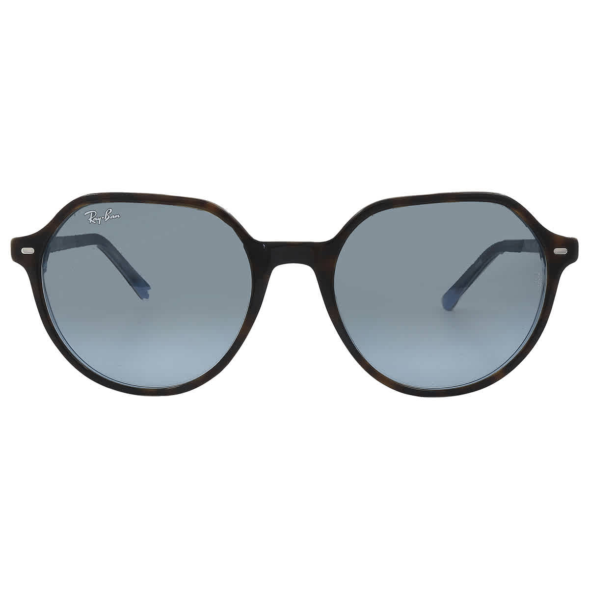 Ray Ban Thalia Blue Gradient Square Unisex Sunglasses RB2195 13163M 53