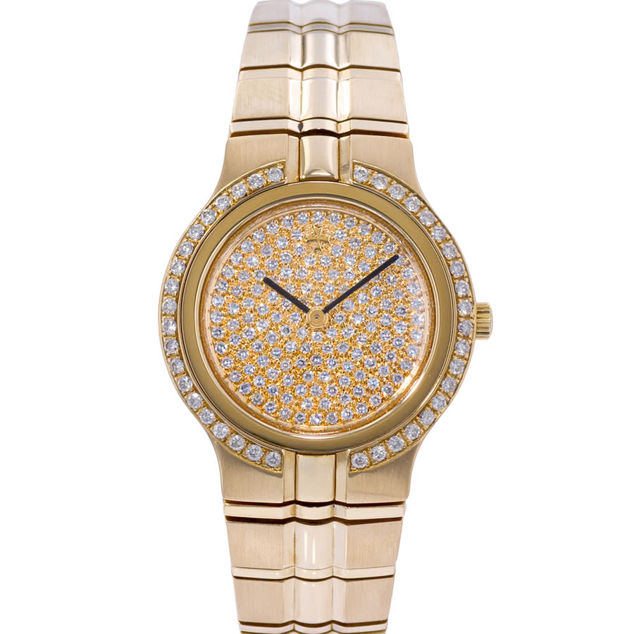 Pre-owned Vacheron Constantin Phidias Gold-tone Dial Ladies Watch 16510967J-0917 14773$