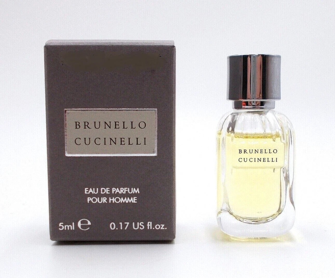 Brunello Cucinelli Mens Pour Homme EDP Spray 017 oz Fragrances 8011003883776 $14