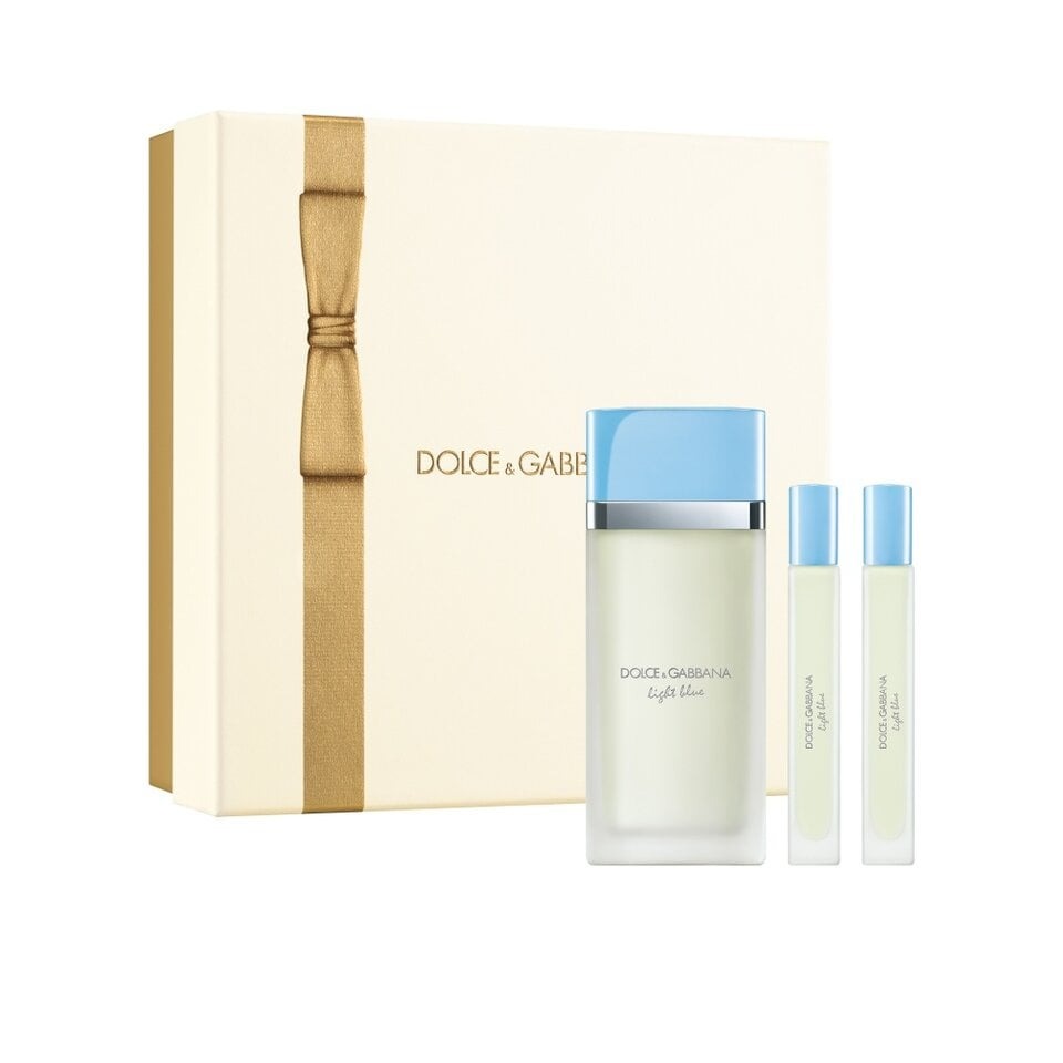 Dolce and Gabbana Ladies Dolce Gabbana Light Blue Gift Set Fragrances 8054754403367 65$