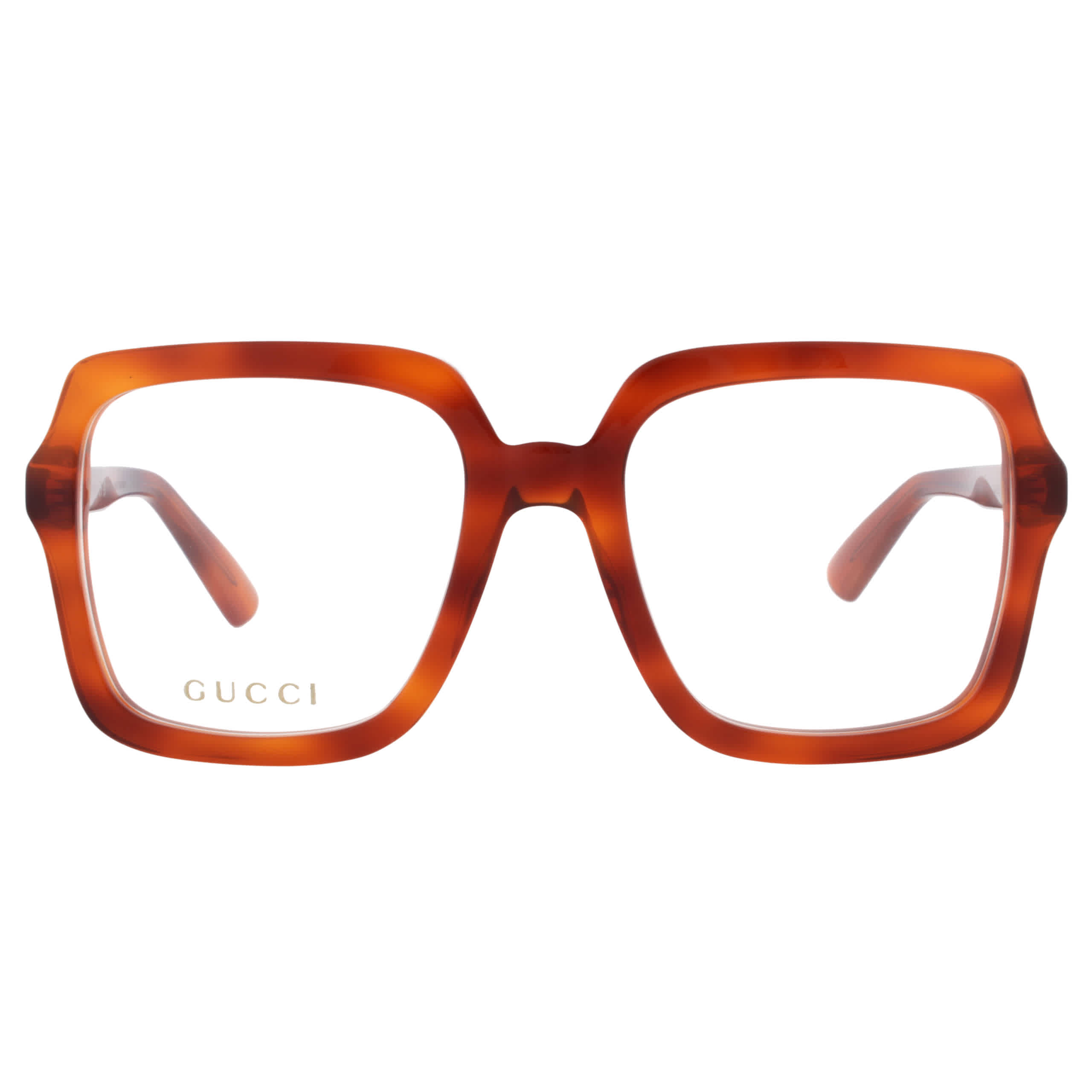 Gucci GG1318O 002 Women’s Glasses Tortoiseshell Size 55 - Free Lenses - Blue Light Block Available