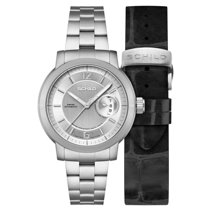 Schild Heinrich Minimal Automatic Silver Dial Mens Watch SC-1015-11