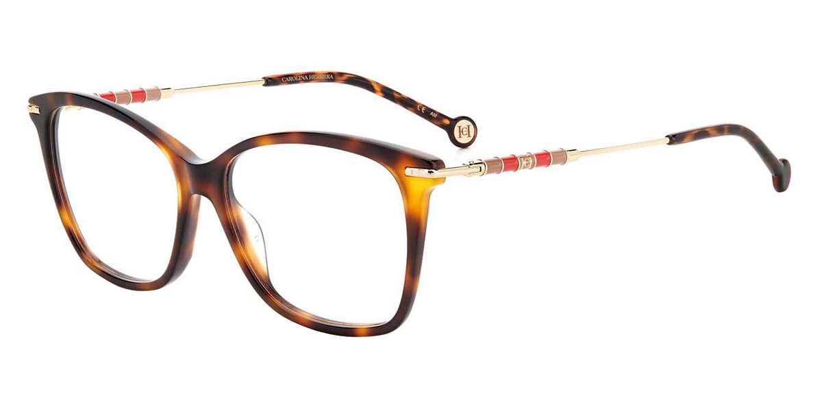 Carolina Herrera Demo Square Ladies Eyeglasses CH 0042 005L 54 55$