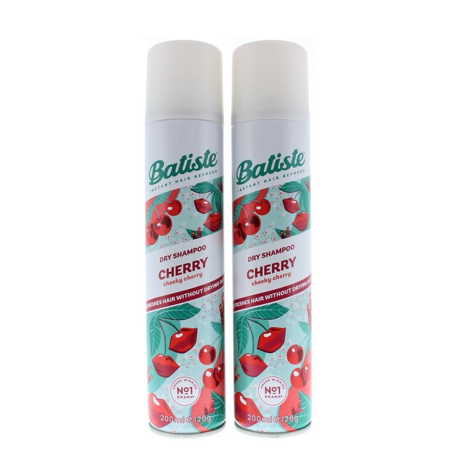 Batiste Instant Hair Refresh Dry Shampoo Cherry Cheeky Cherry 200ml (2 PACK)