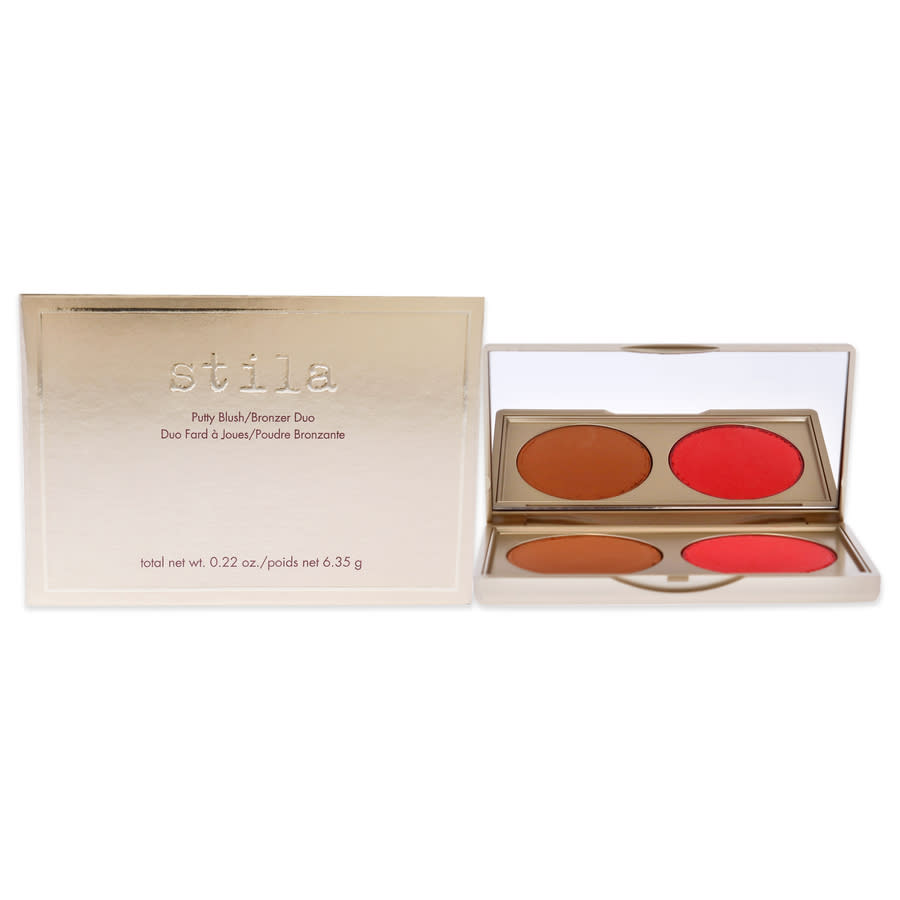 Stila Ladies Putty Blush Bronzer Duo 022 oz Bronzed Petunia Makeup 094800359796 25$