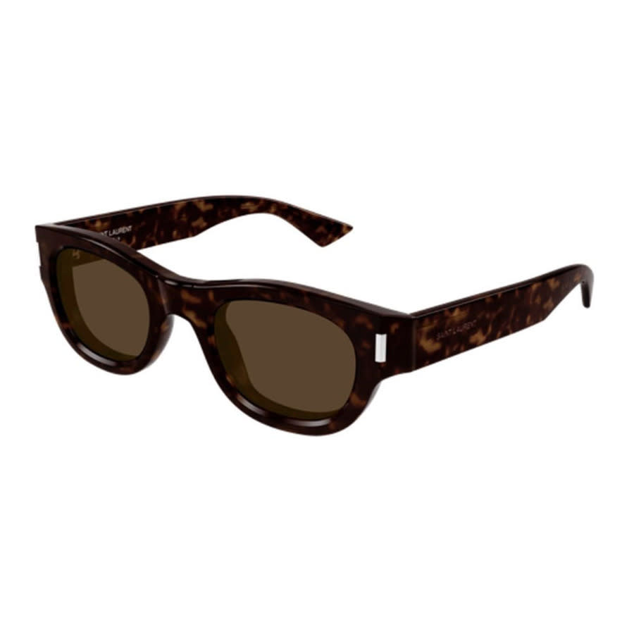 Saint Laurent Unisex Black Square Sunglasses SL761 002