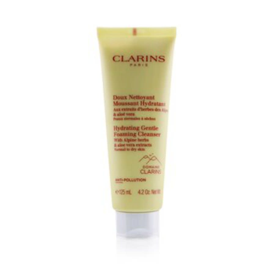 Clarins Hydrating Gentle Foaming Cleanser with Alpine Herbs Aloe Vera Extracts 42 oz Normal to Dry Skin Skin Care 3380810427325 20$