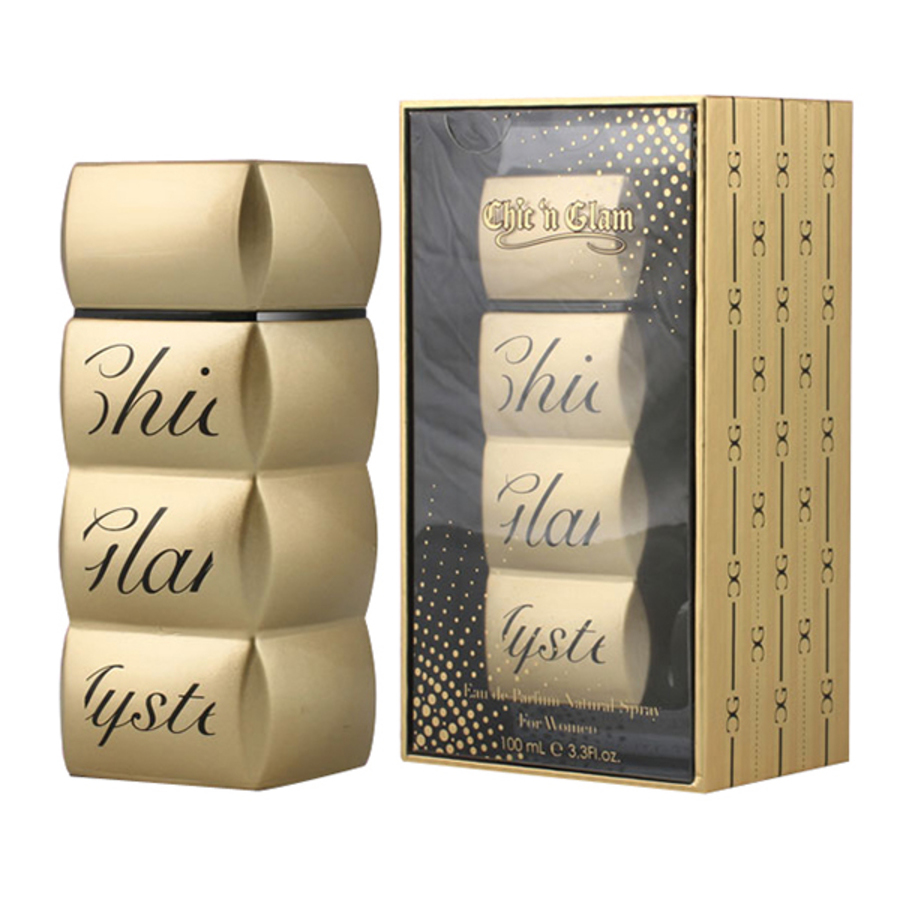 Chic n Glam Ladies Gold Mystery EDP 34 oz Fragrances 5425017735717 15$