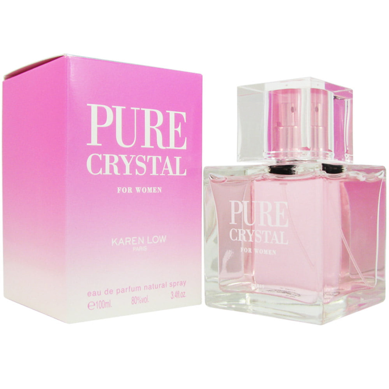 Karen Low Ladies Pure Crystal EDP Spray 34 oz Fragrances 3700134405319 18$