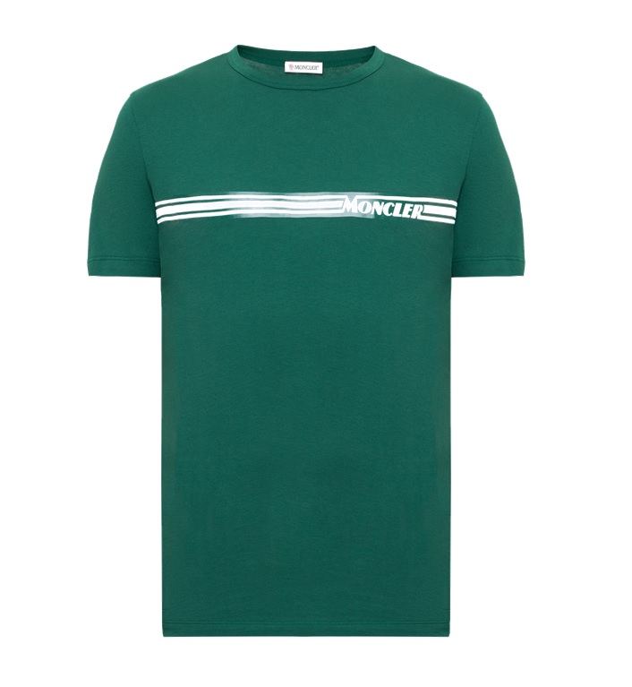 moncler striped t shirt