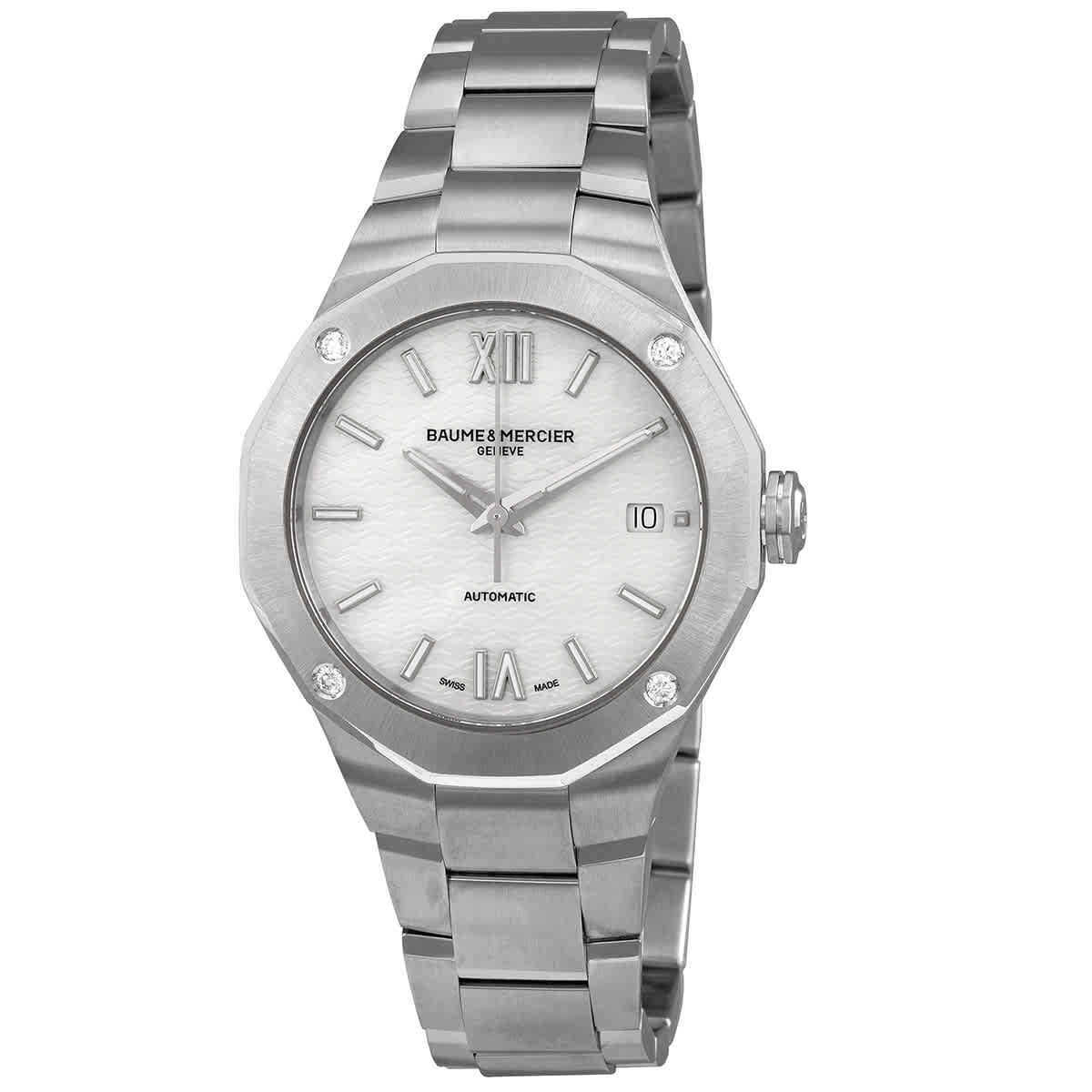 Baume et Mercier Riviera Automatic Silver Dial Unisex Watch M0A10663 2588$