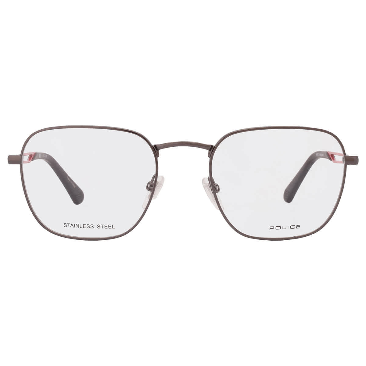 Police Demo Square Unisex Eyeglasses VPLF08 0568 52
