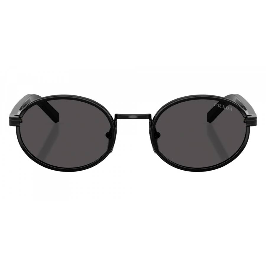 Prada Woman Sunglass PR B56S -  Frame color: Black, Lens color: Dark Grey