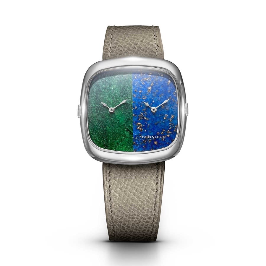 Dennison ALD Dual Time Quartz Unisex Watch ALD-DT06-S-ELTP-R-SBKL