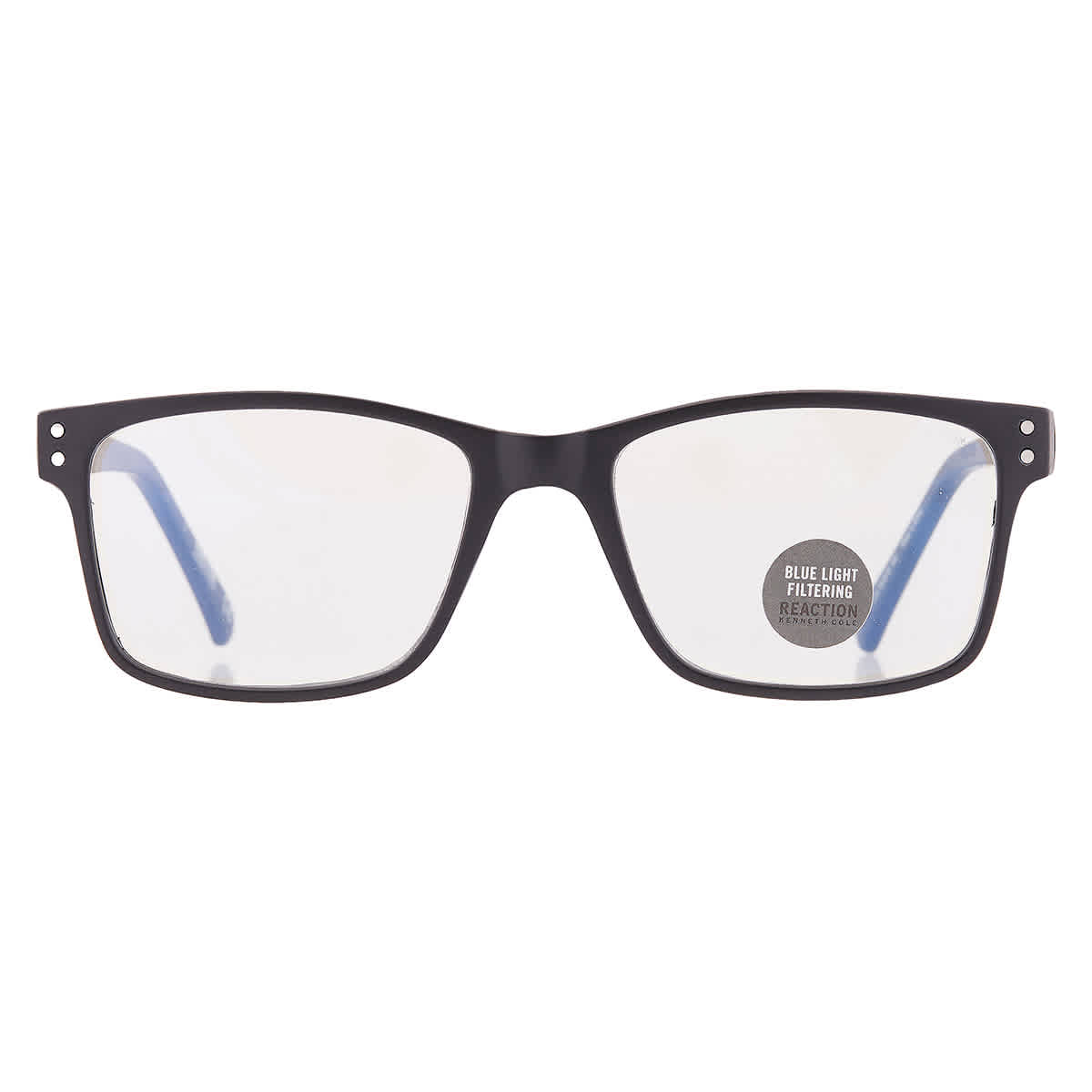 Kenneth Cole Reaction Blue Light Block Square Mens Sunglasses KC1516-B 02V 53
