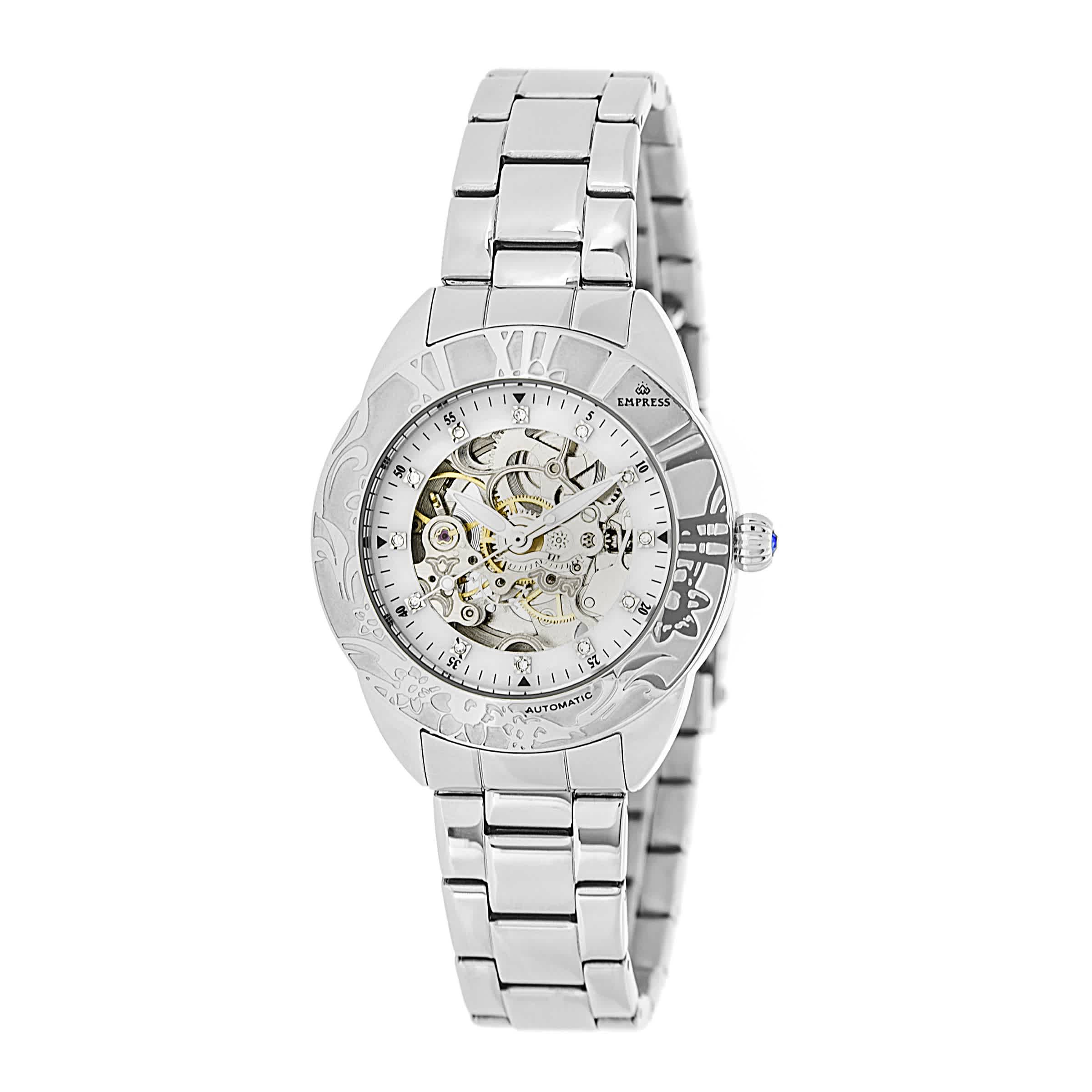 Empress Godiva Automatic White Dial Ladies Watch EMPEM1101 300$