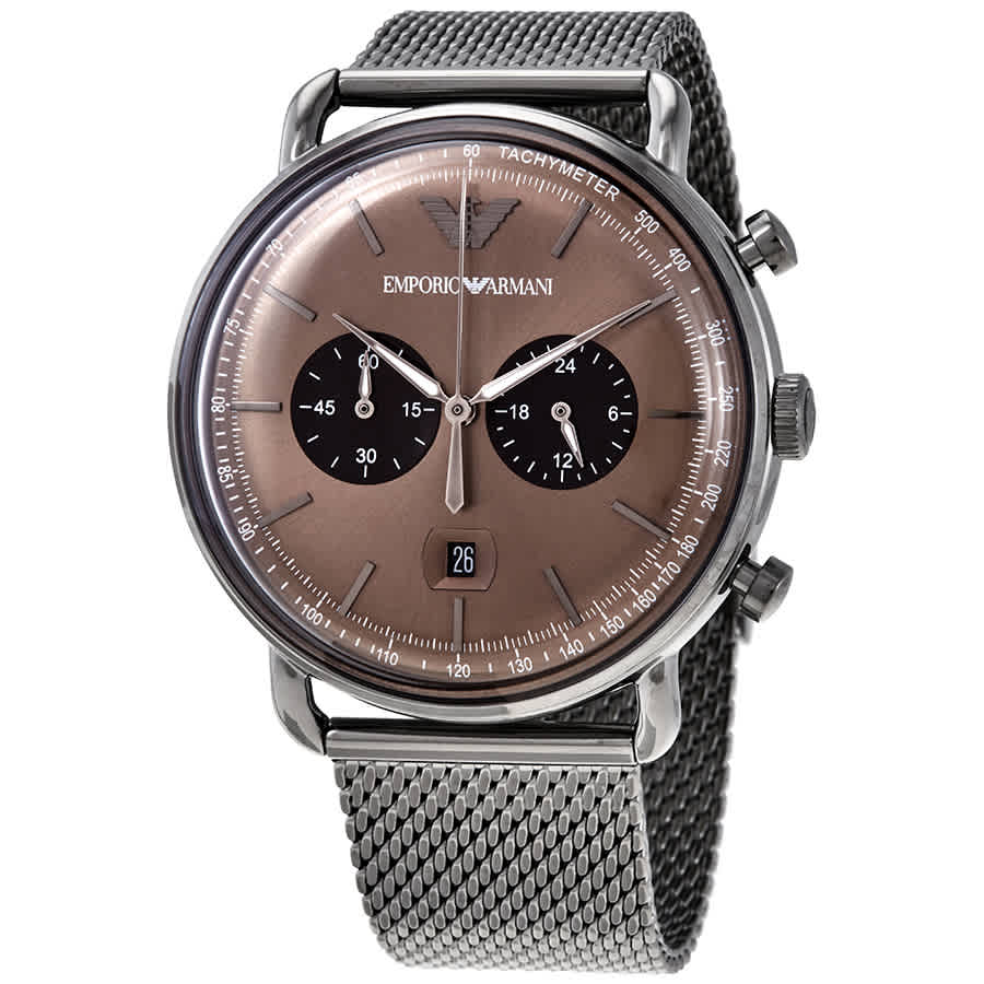 Aviator Chronograph Brown Dial 