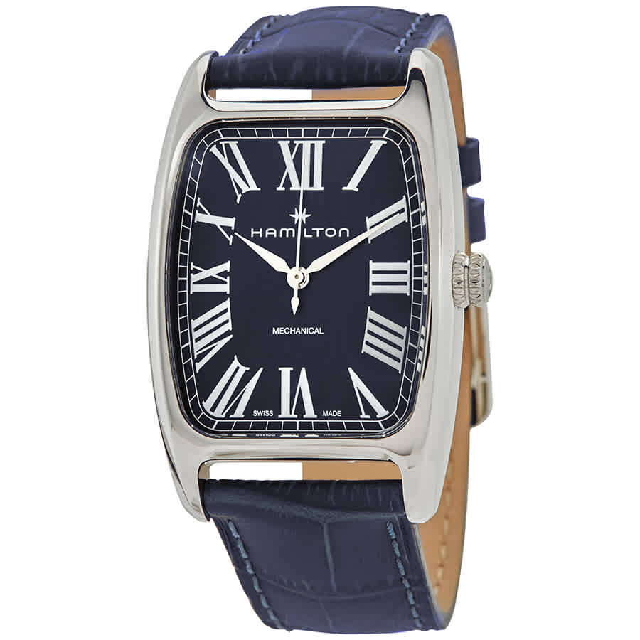 Hamilton Boulton Hand Wind Blue Dial Mens Watch H13519641 746$