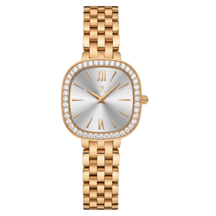 Christian Van Sant Rivoli Silver-tone Dial Ladies Watch CV1267 208$